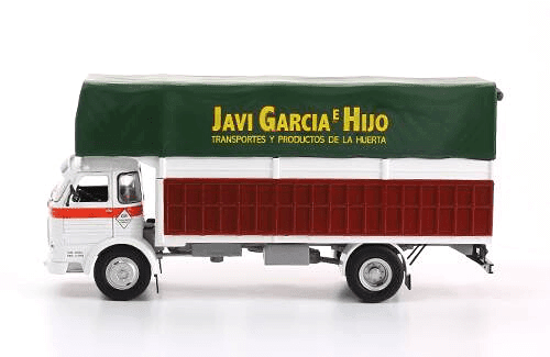 coleccion exclusiva camiones pegaso 1:43, coleccion exclusiva camiones pegaso salvat, pegaso comet 1090 1:43 transporte de frutas