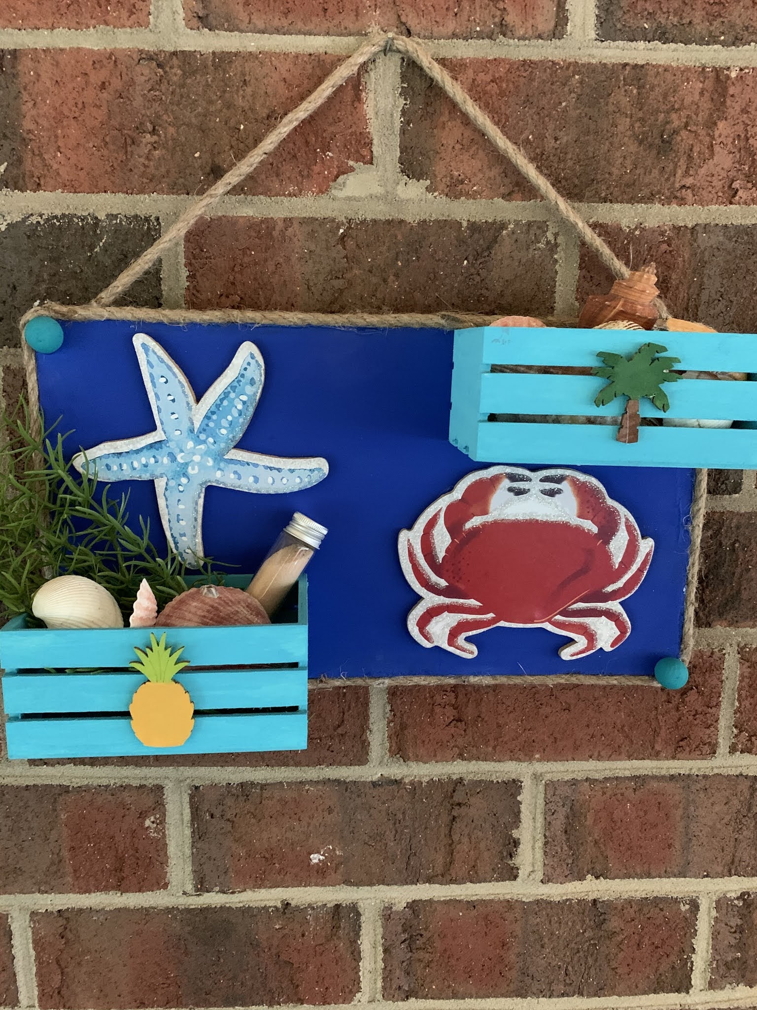 The Perfect Stitch... Beachthemed Wall Hanging!!!