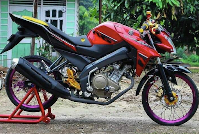 Modifikasi Velg Jari-jari Motor Vixion