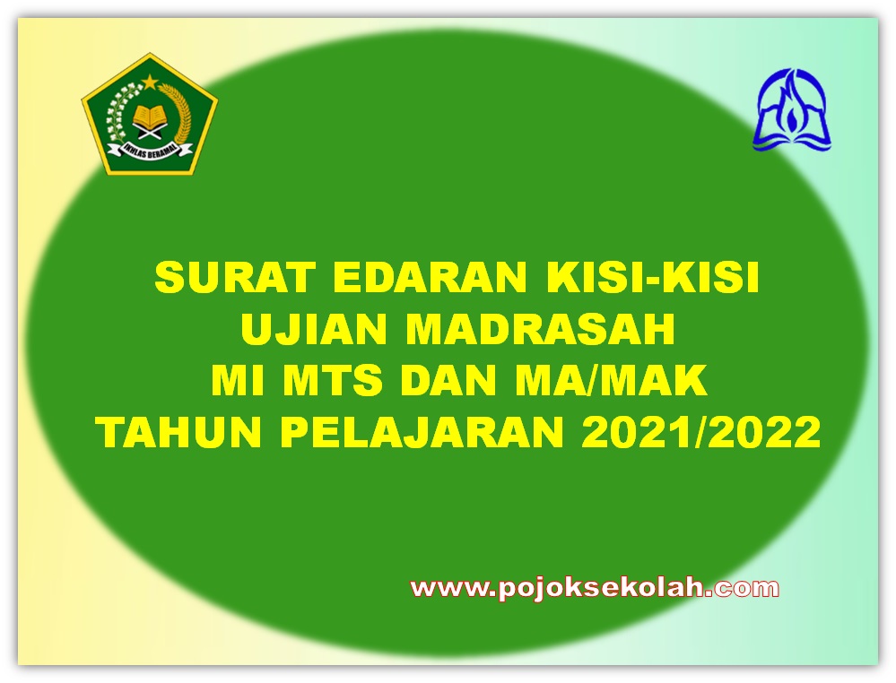 Surat Edaran Kisi-kisi Ujian Madrasah