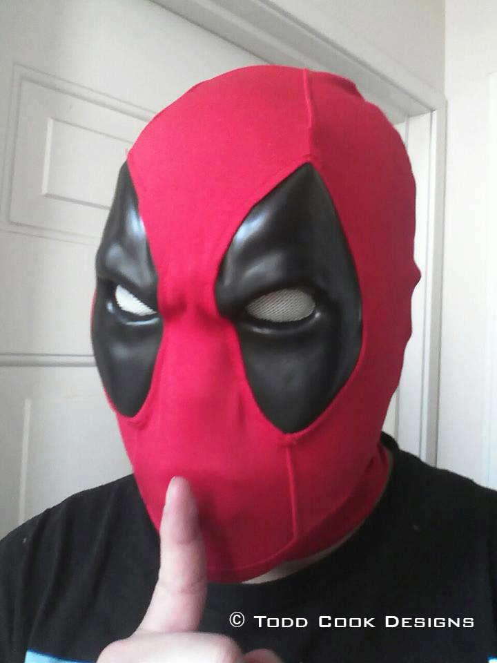 Todd Cook Designs: Commissioned Deadpool Mask