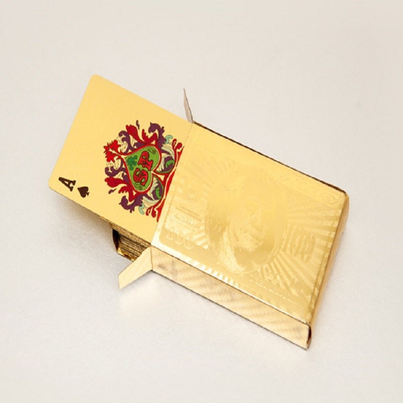 Bộ bài mạ vàng hiệu ứng 2D đẹp mắt