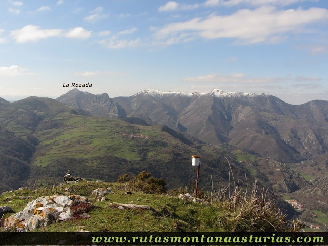 Vista de la Rozada desde el Cevera