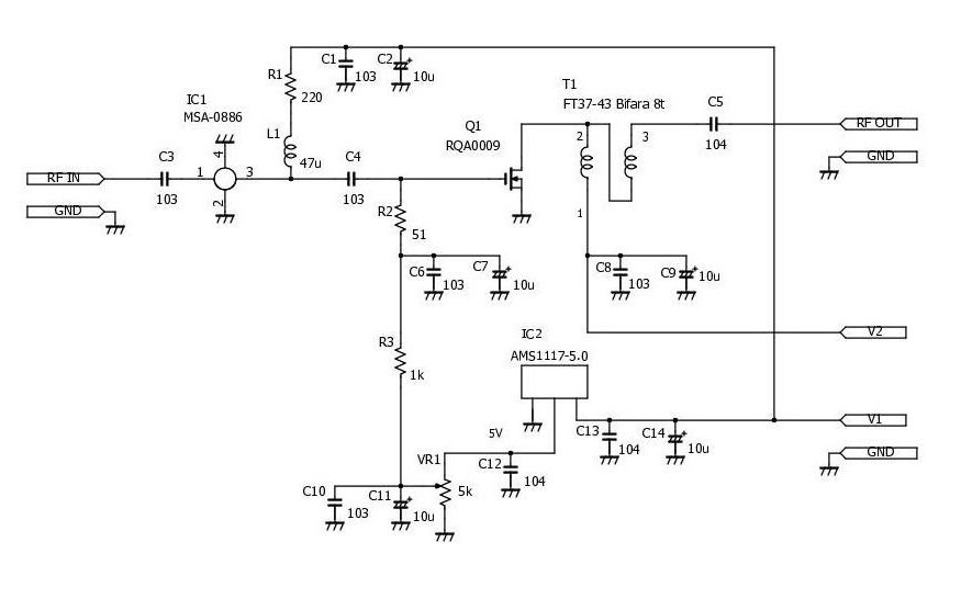 JA2GQP’s Blog: 2 stage RQA0009/AFT05HS004NT1 AMP