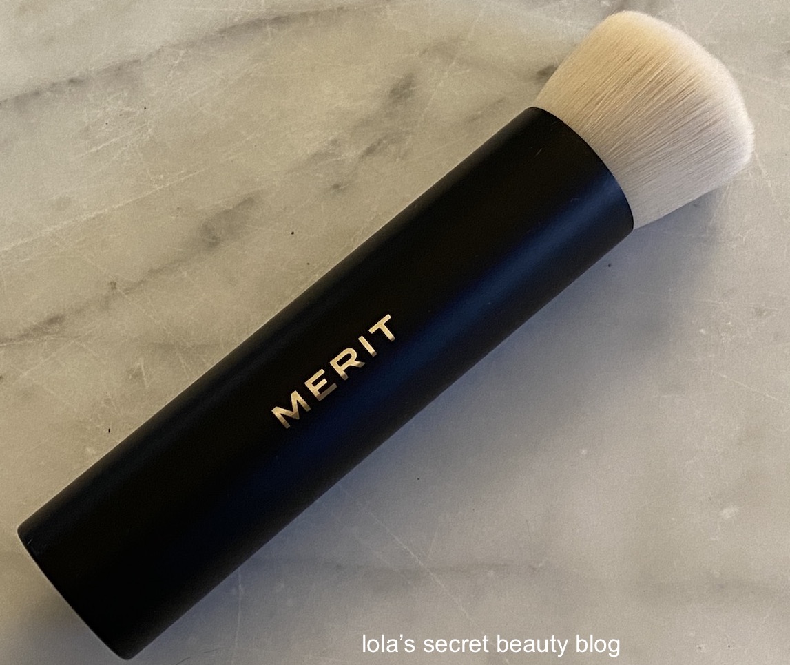 lola's secret beauty blog MERIT Brush No. 1 Tapered Blending Brush Review
