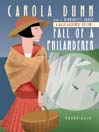Fall of a Philanderer by Carola Dunn book imgae 