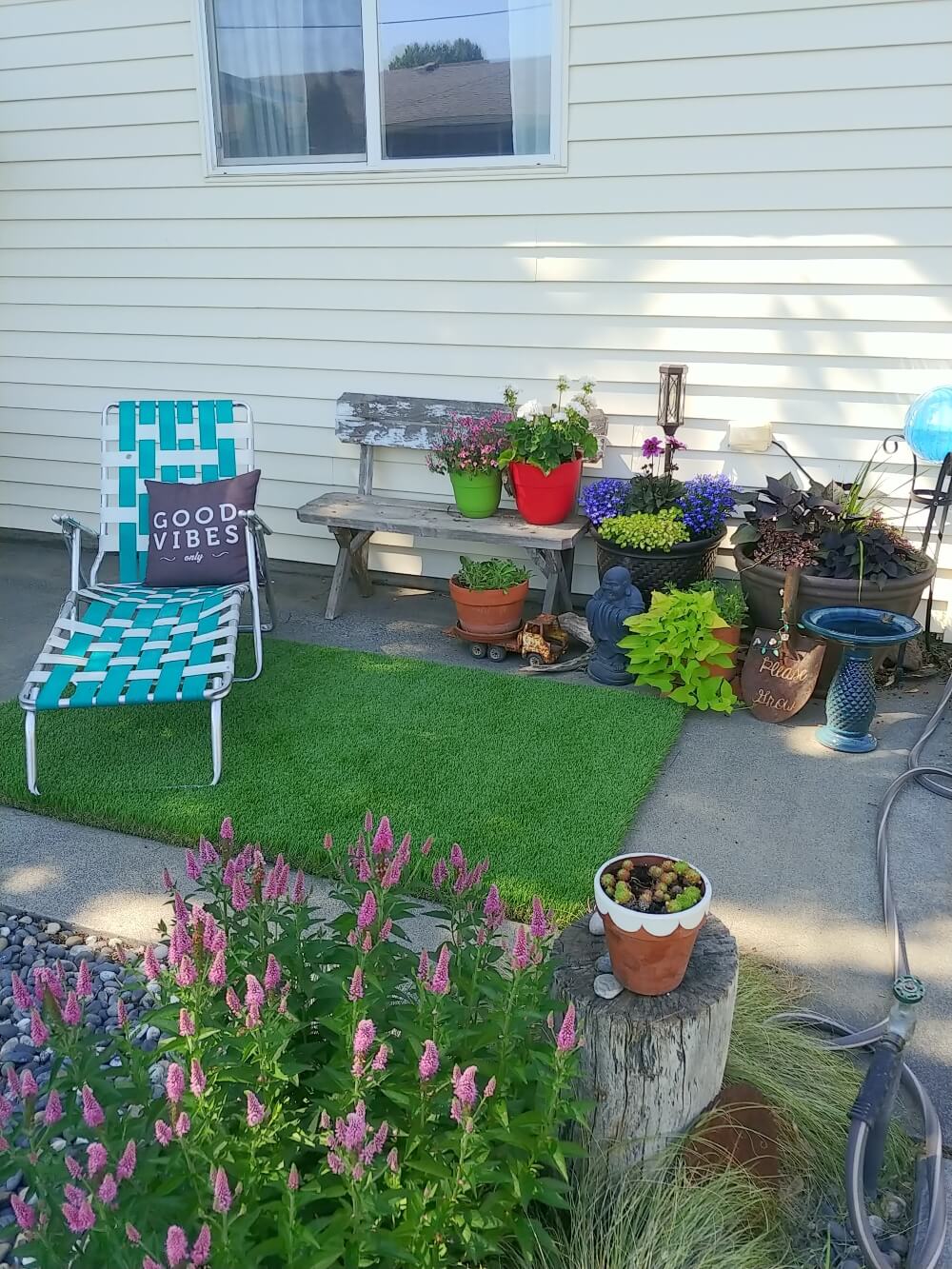 How to Design a Long Narrow Patio Little Vintage Cottage