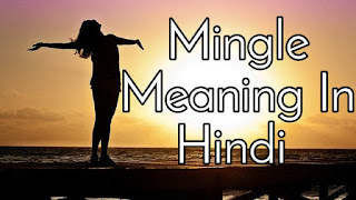 Mingle Meaning In Hindi