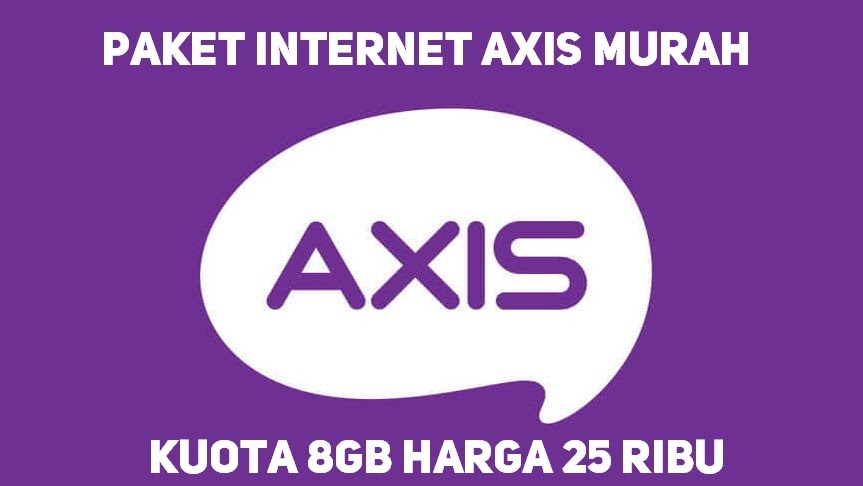 Paket Internet Axis Murah Bulanan 8gb 25 Ribu Semua Jaringan Paket Internet