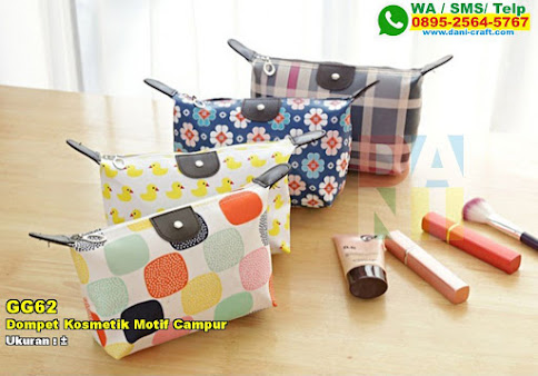 Dompet Kosmetik Motif Campur