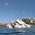 Yate naufragado mata peces por derrame de combustible
