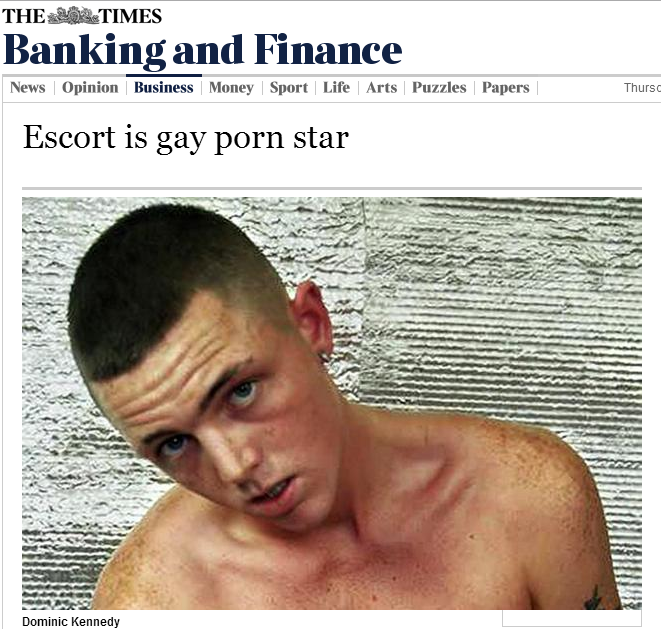 Finance Porn Star - Fagburn - A blog about gay men and the media, politics and ...