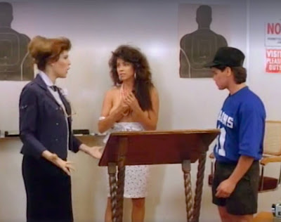 Screen grab from the 1989 comedy VICE ACADEMY