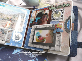 scrap album, handmade, fotoalbum, scrap, foto, travelalbum, familyalbum, sea