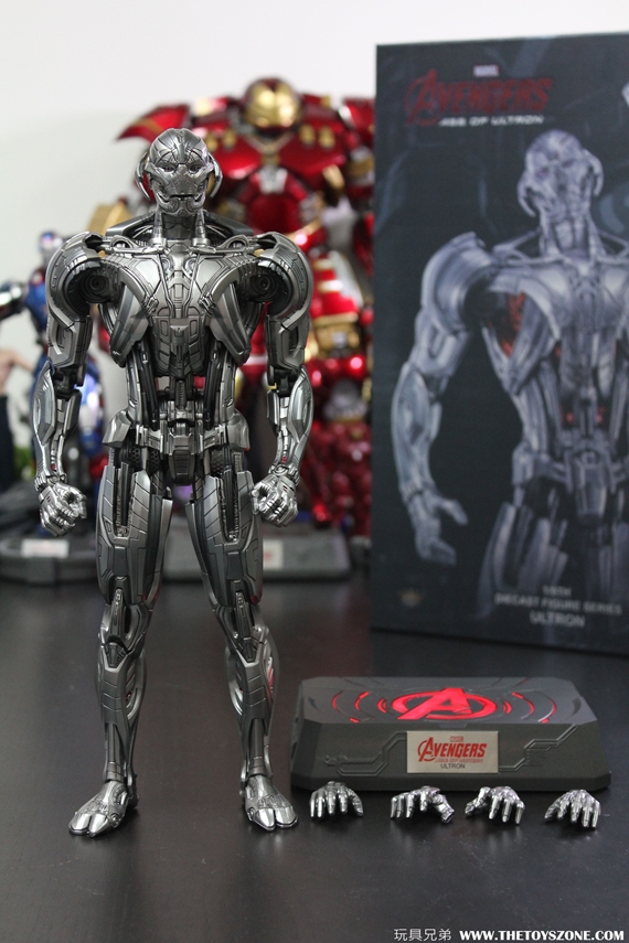 [玩具報告]King Arts《復仇者聯盟2：奧創紀元》奧創Ultron Prime 1/9 人偶 Toys Zone D 玩具兄弟 Figures Price List. Reviews