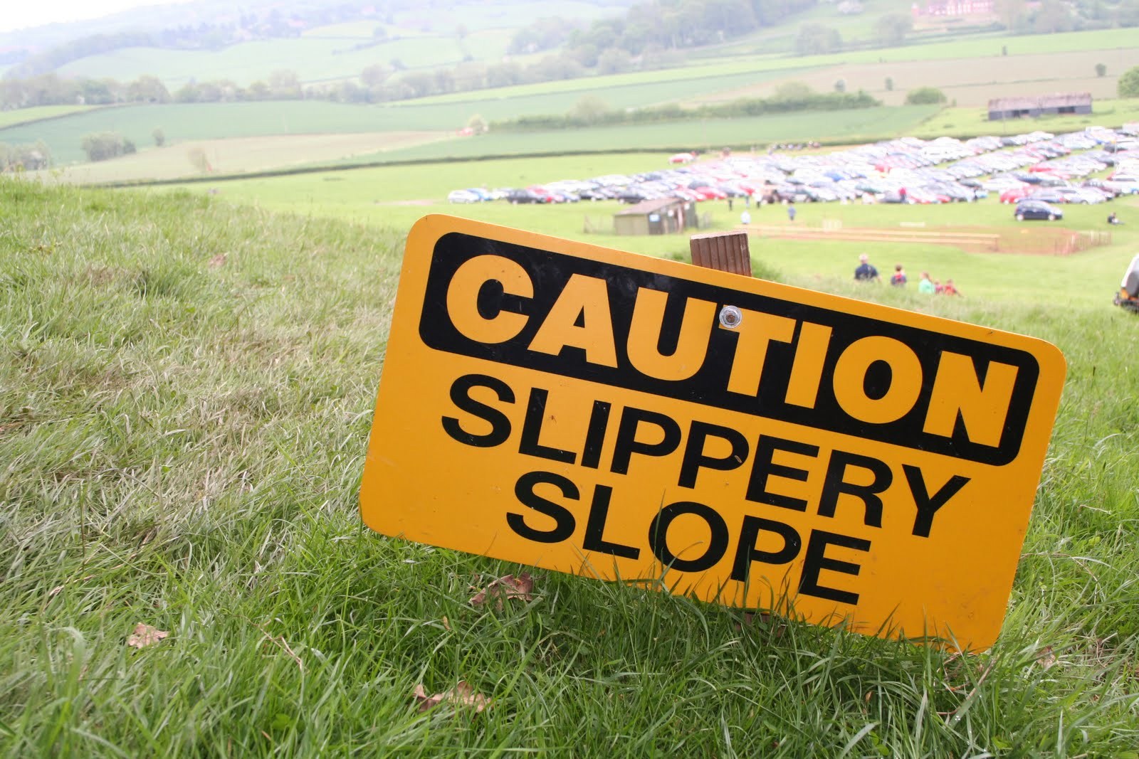 Gals In Blue: Slippery Slope: A Mini Rant