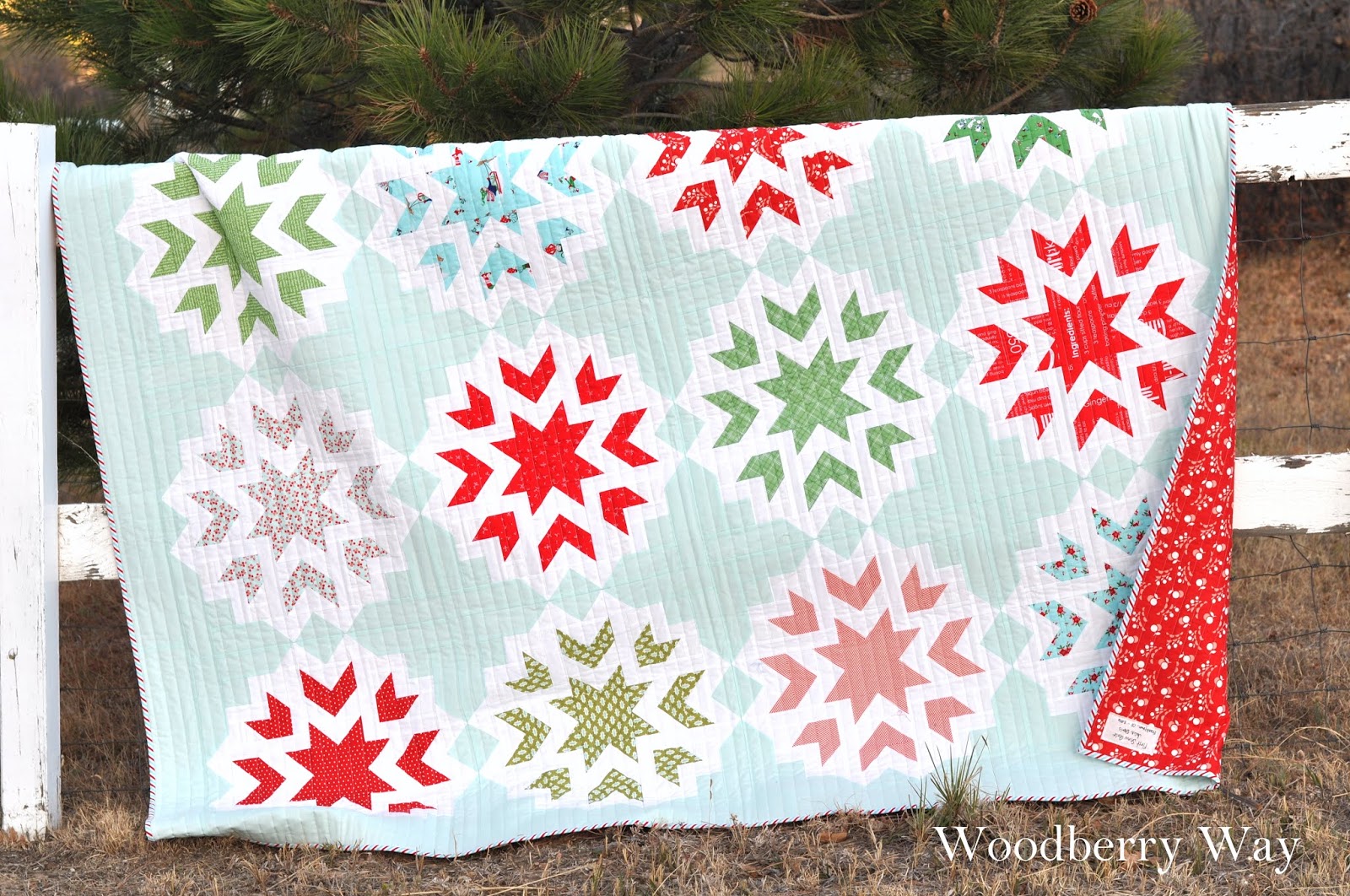 Woodberry Way First Snow Quilt Along