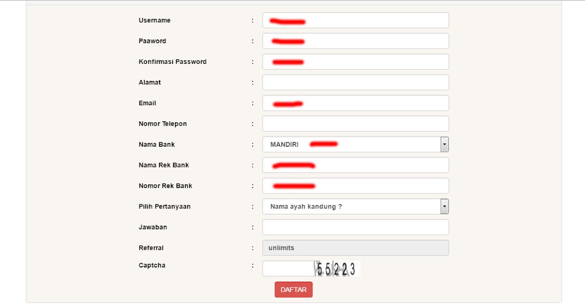 Panduan Togel Cara Melakukan Pendaftaran Di Situs Togel