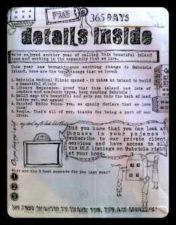 Lynch Calendar Envelope Gabriola Real Estate, Marketing, Calendar, Lynch Group