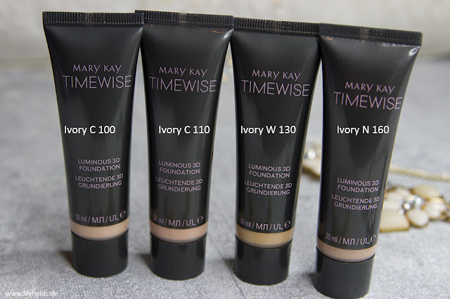 Mary Kay - Timewise Luminous  3D™ Foundation - Review & Swatches