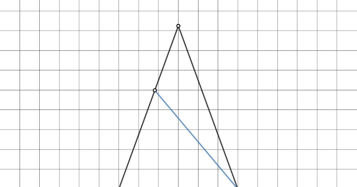 Matematik med Desmos Determine Line Segment CD