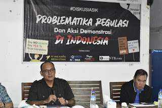 Gelar Diskusi, LBH Progres Bahas Masalah RKUHP dan UU KPK Gelar Diskusi, LBH Progres Bahas Masalah RKUHP dan UU KPK