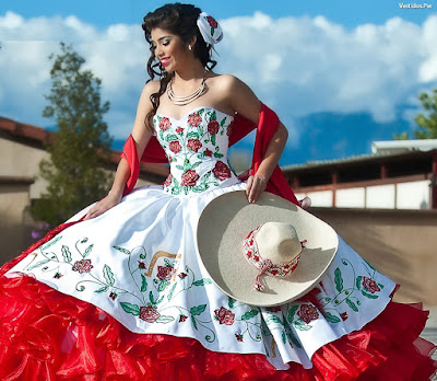 vestidos charros de quinceañeras