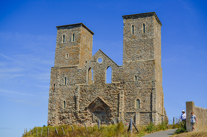 Reculver ruins, reculver castle, days out in Kent, days out with kids in kent