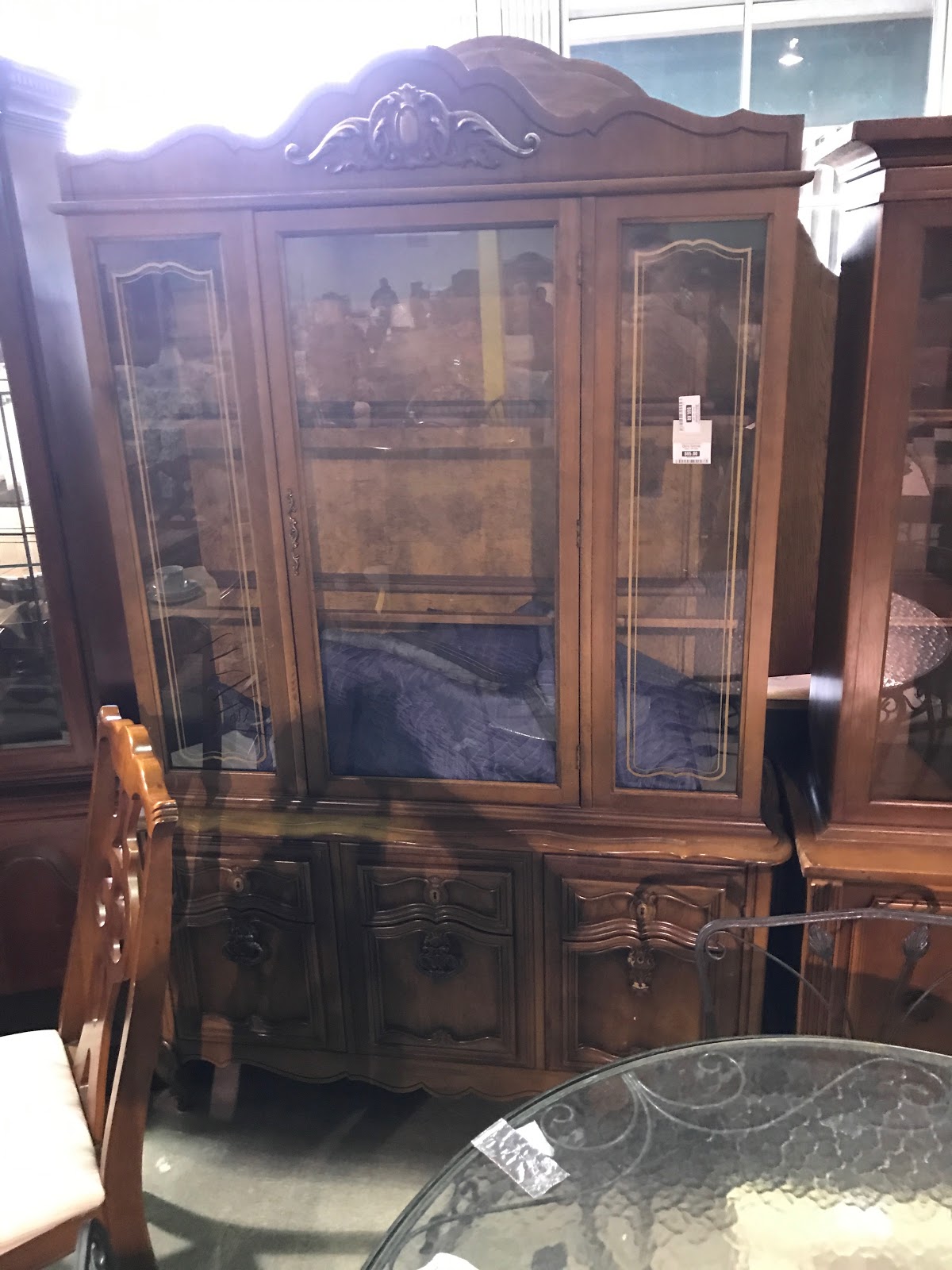 Spain Drive: China Cabinet - Dining Room