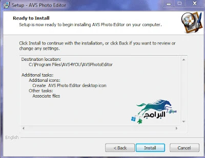 اضغط على تثبيت Click Install