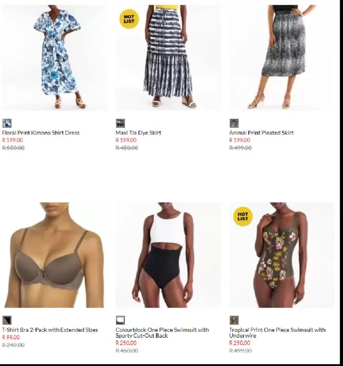 foschini swimwear 2019