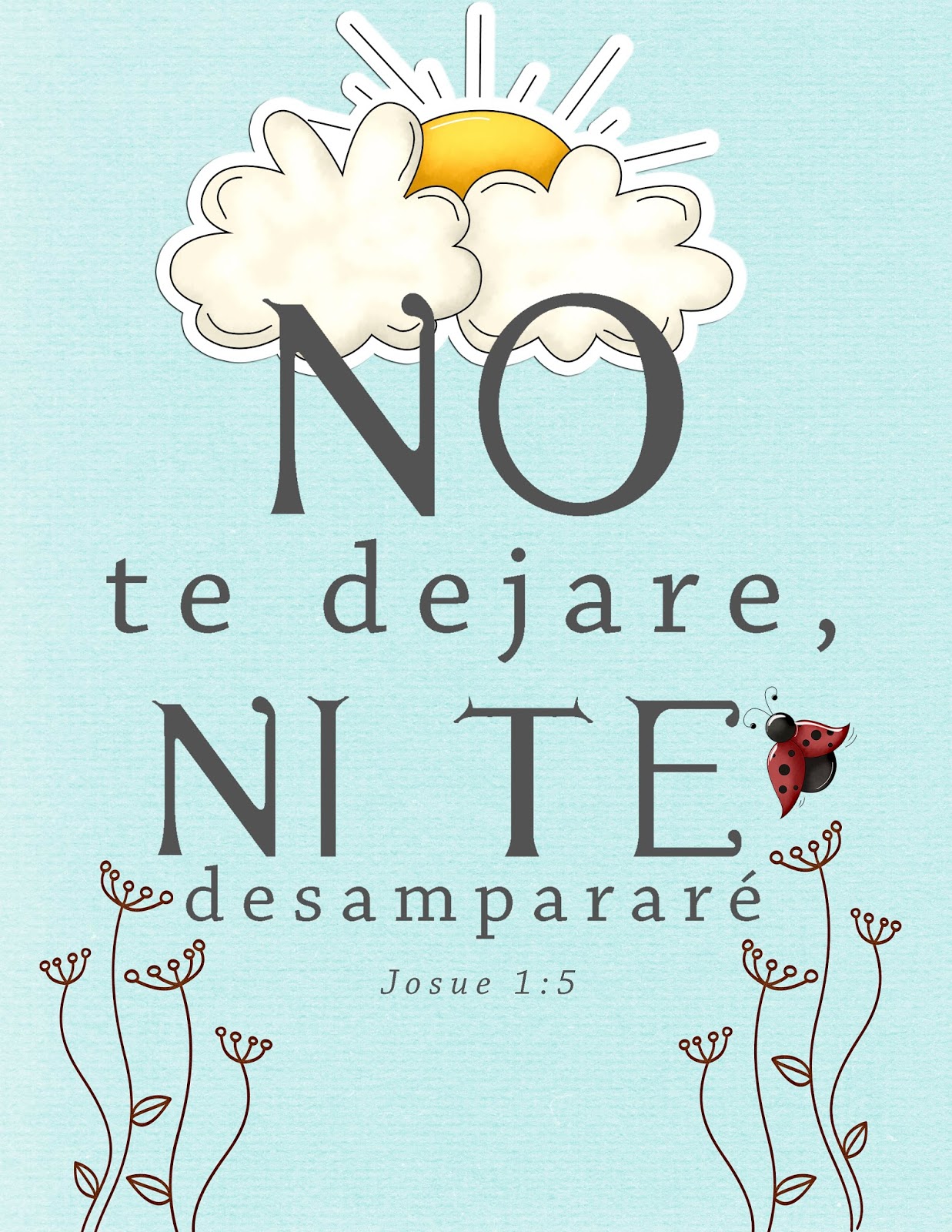 NO TE DEJARE' NI TE DESAMPARARE'........... | Voz Cristiana
