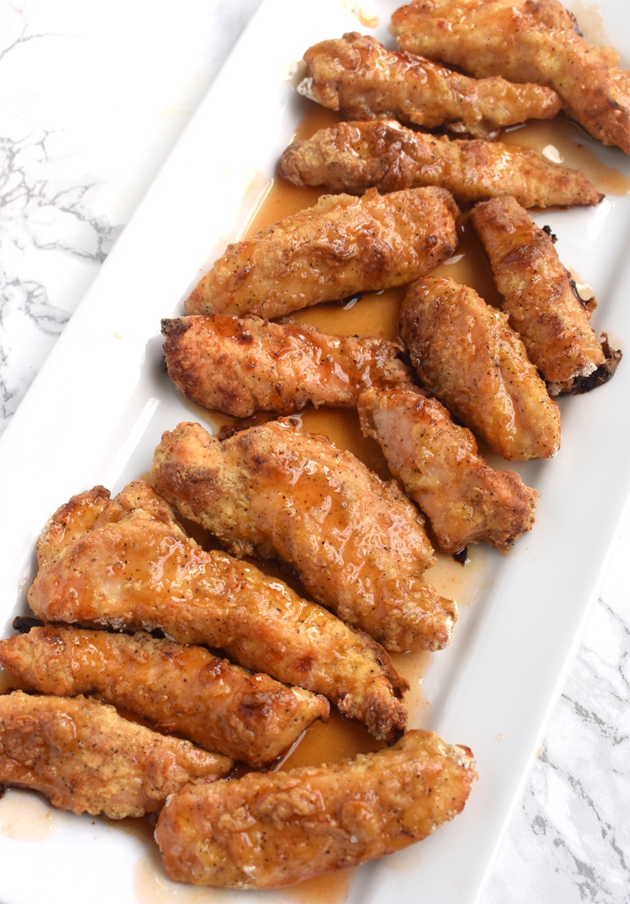 Crispy Baked Hot Honey Chicken | The Nutritionist Reviews