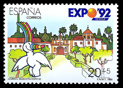 Sevilla - Filatelia - Expo 92 - 1990 (20+5)