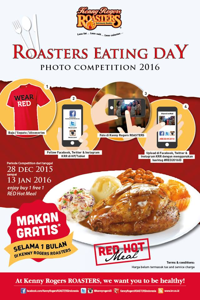 Roasters Eating Day Photo Competition 2016