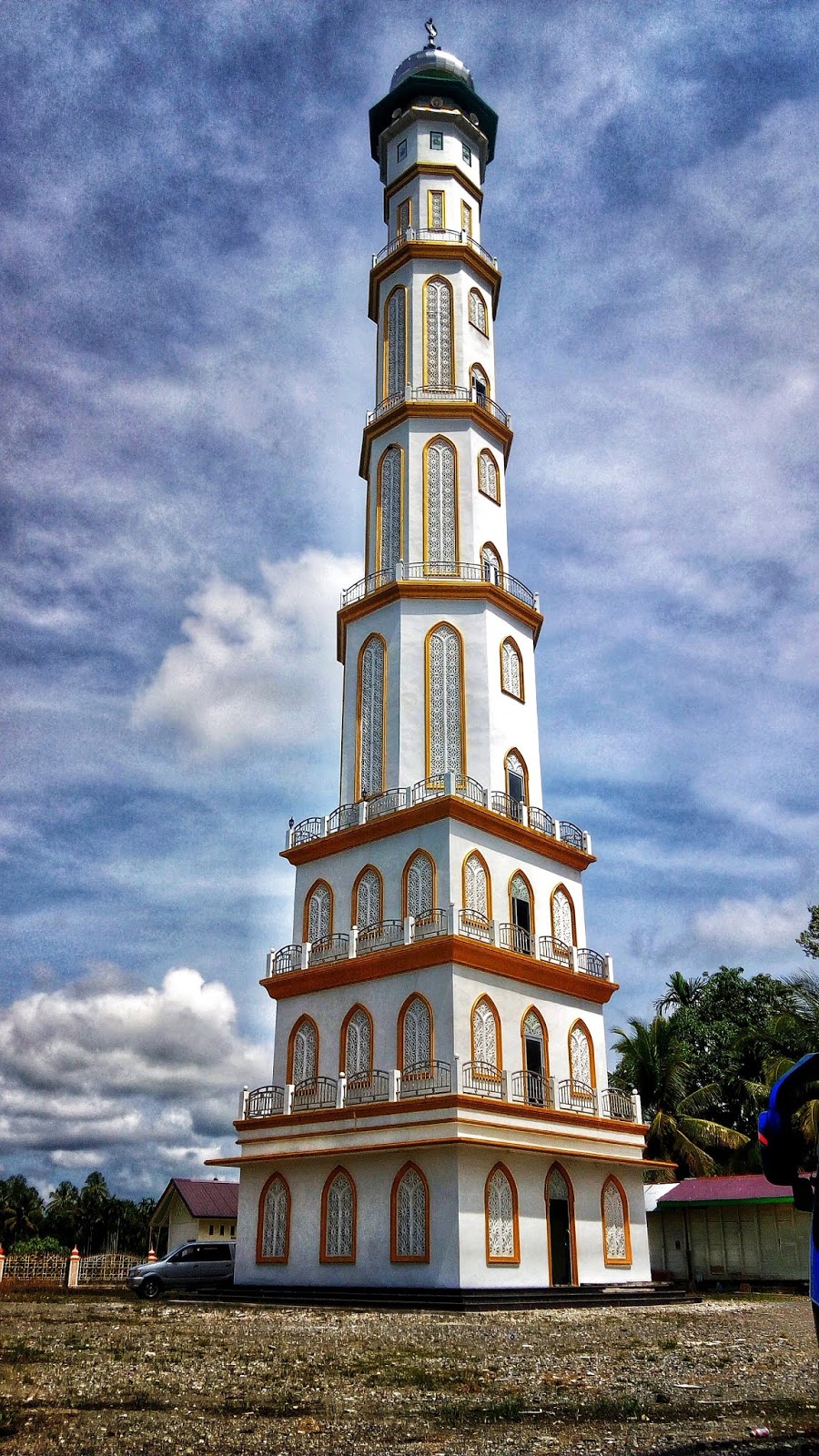 35 Gambar Menara Masjid Mushola Terbaru Model Desain 