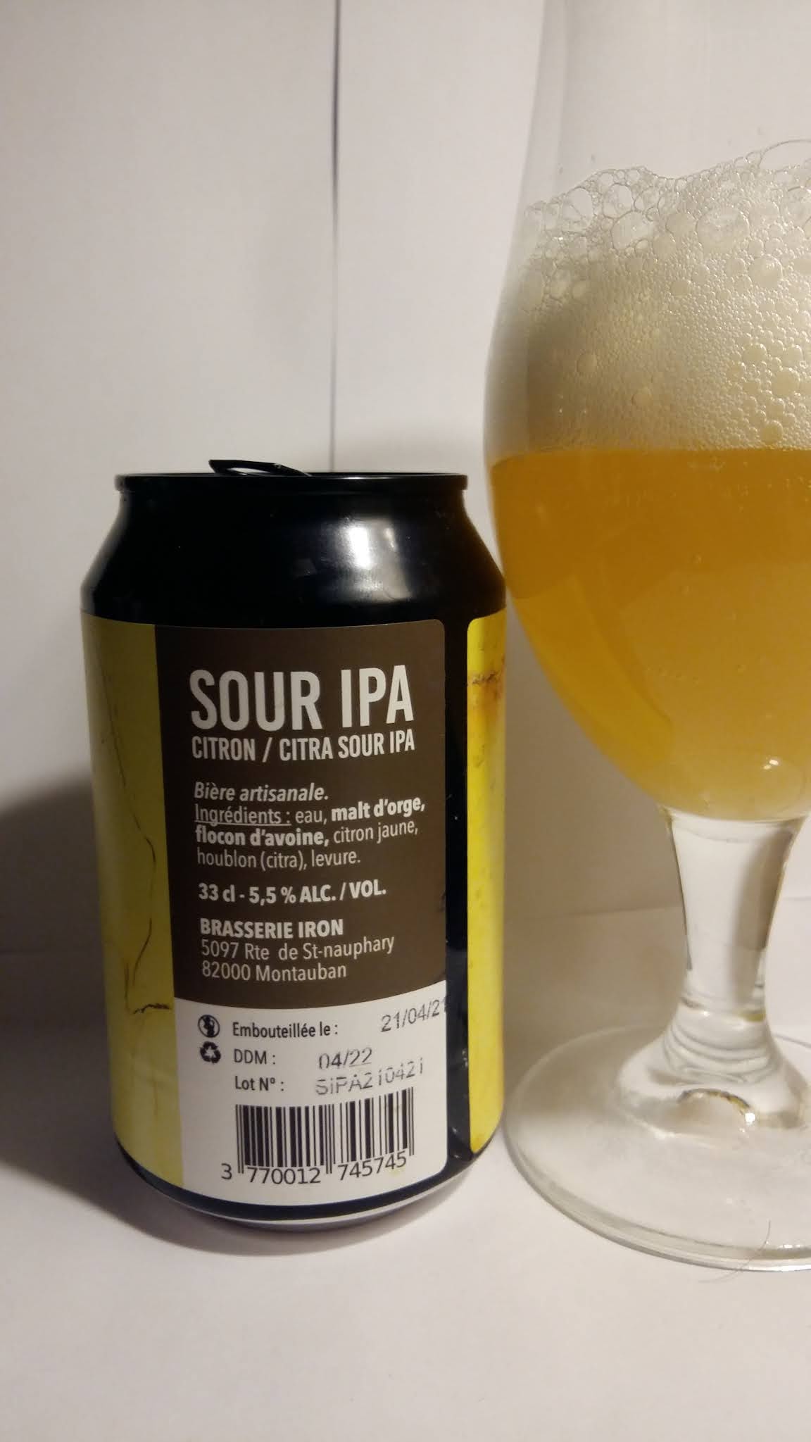 Gambrinuse õllepäevik Sour IPA Citron Citra