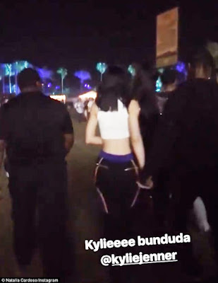 1c Kylie Jenner seen holding hands with Travis Scott at Coachella
