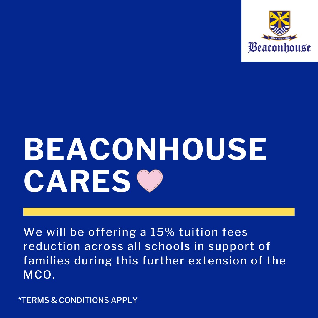 BEACONHOUSE GROUP OF SCHOOLS OFFERS 15 REDUCTION IN SCHOOL FEES IN
