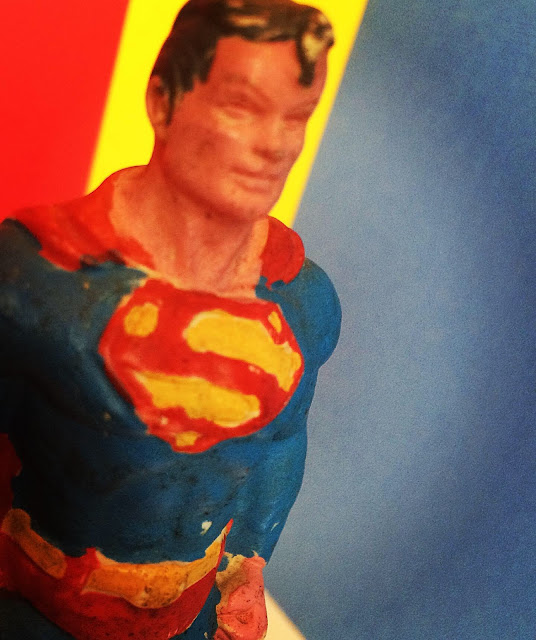 Superman sculpture