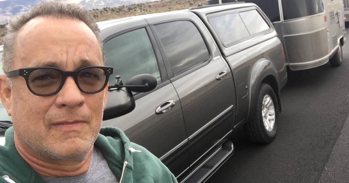 Just A Car Guy Tom Hanks is a Airstream camper fan!