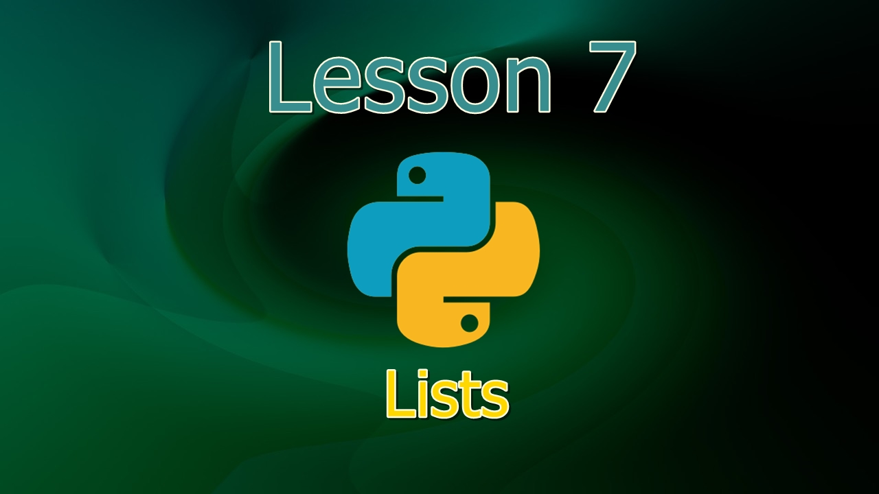 The 7th lesson of Python tutorial Lists - BoardCode