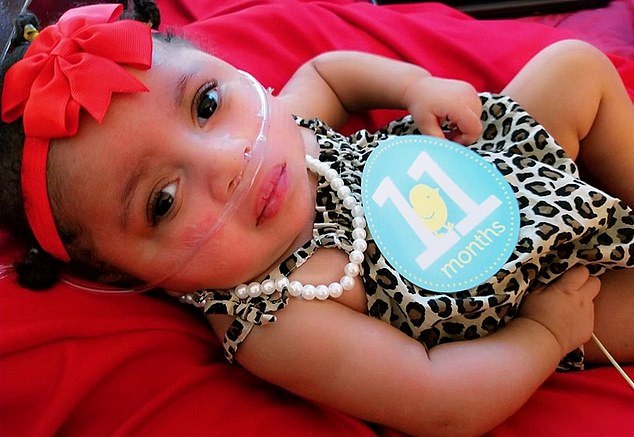 Baby girl who was taken off life support four months ago is about to celebrate first birthday
