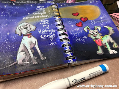 Adding unique constellations and a quote to the journal page Adding unique constellations and a quote to the journal page