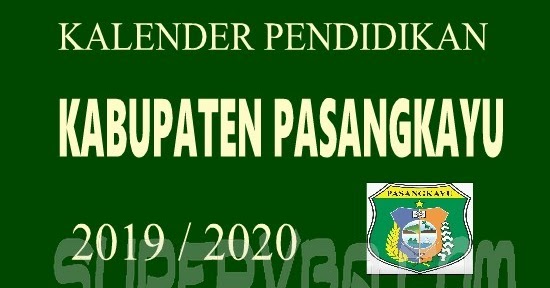 Download Kalender Pendidikan 2019 2020 Kabupaten Pasangkayu Supervba