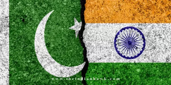 India Pakistan Flags