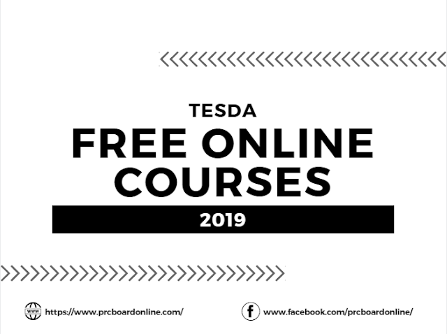 TESDA Free Online Courses