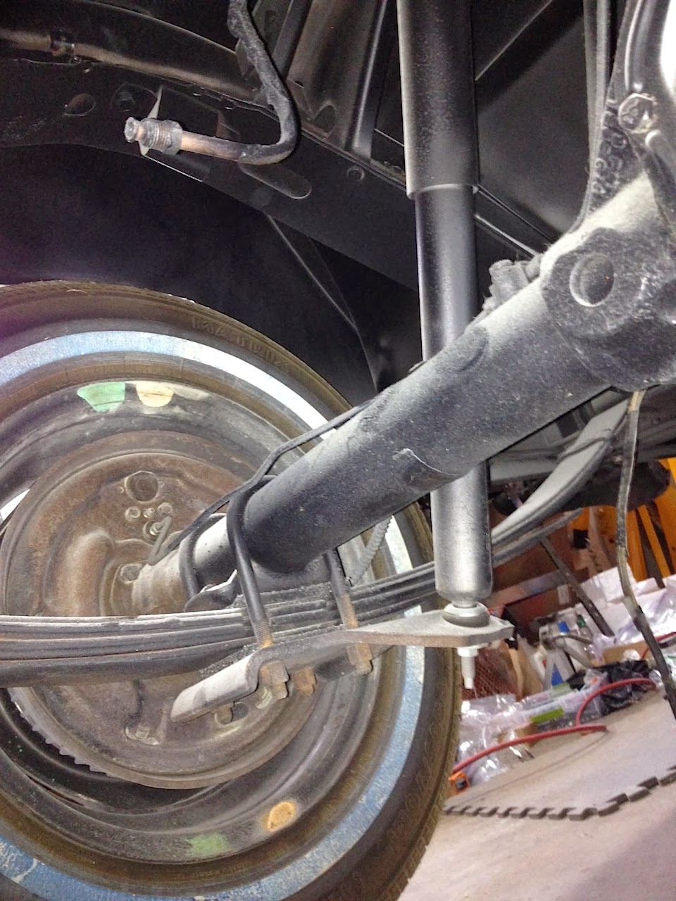Studeventure Rear sway bar installation