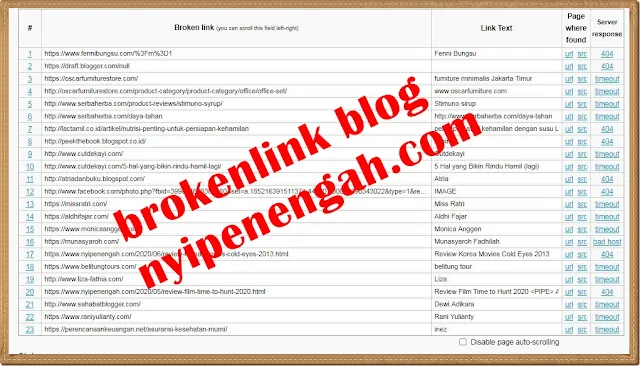 online broken link checker death link check outbound links on a site link finder cara mengatasi broken link pada blog cek link down search link cara menghapus broken link