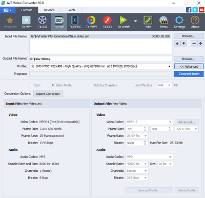 ตัวแปลง AVI เป็น MP4 ฟรีที่ดีที่สุดสำหรับ PC